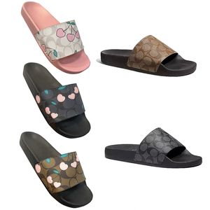 sandales de créateur pour femmes Woody pantoufle beige Lettrage Tissu toile pantoufles femmes chaussures de plage