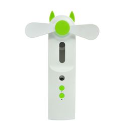 Luchtbevochtiger Nano met ventilator Mini gezichtsstoomboot Draagbare USB Oplaadbare Handheld Watermist alcohol Sproeier Machine als een geschenk