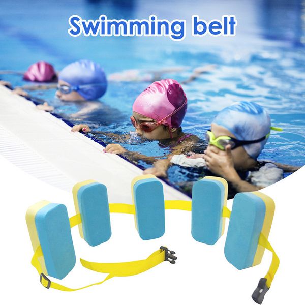 Jouet de gonflage à l'air Dos réglable Mousse flottante Ceinture de natation Enfants Float Board Ceinture Matelas pneumatiques Adultes Enfants Équipement de formation de natation 230616