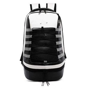 Air Jordan Sports de plein air marque de mode sac à dos Version coréenne Junior lycée étudiant sac à dos haute capacité basket-ball sac à dos 230915