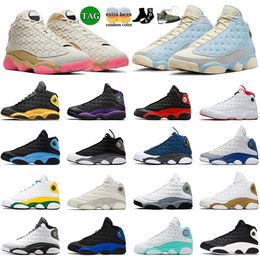 Jumpman 13 chaussures de basket-ball pour hommes 13s CNY French Brave Blue Del Sol Obsidian Court Purple Red Flint Playoffs Black Cat Hyper Royal baskets pour femmes