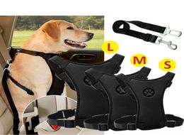Air Mesh Puppy Pet Dog Car Harness Coute de sécurité Coup de sécurité Clip de plomb Sécurité pour chiens de voyage multifonction des fournitures pour animaux de compagnie 2011267048015