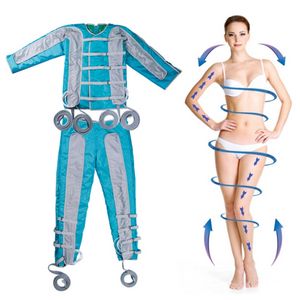 Presoterapia con aire Drenaje linfático Máquina para adelgazar corporal Masajeador Traje corporal por infrarrojos lejanos con manta Electroestimulación y terapia de presión 203