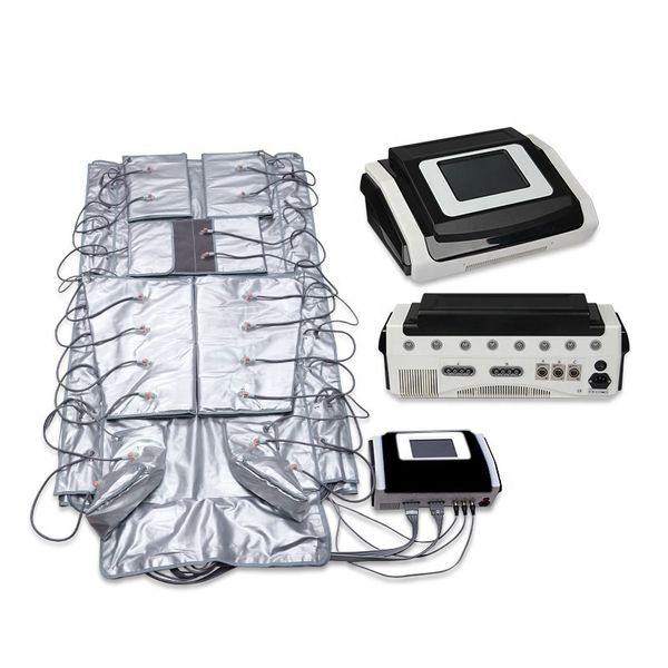 Instrument de beauté anti-âge Pressothérapie à l'air Machine amincissante stimulateur musculaire ems masseur de drainage lymphatique presoterapia costume de désintoxication du corps infrarouge lointain