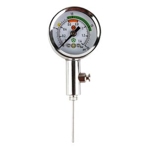 Luchtdrukmeter voor ballen PSI / bar met ingebouwde releaseklep Air Watch Football Volleyball Basketbal Barometers