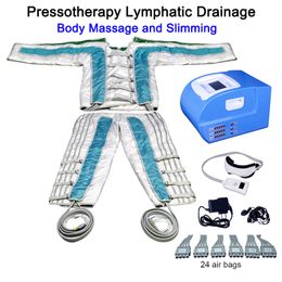 Luchtdruk Afslanken Gewichtsverlies Therapie Machine Lymfe Drainage Massage Pressotherapie Detox Infrarood Body Slimming Machine