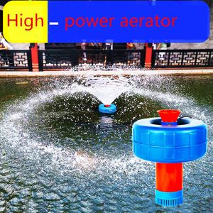 Pompes à air Accessoires 750W 1100W 1500W Koi Fish Pond Oxygenation Machine Fountain Pump.aquaculture Reservoir fontaine aeration pump. 230628