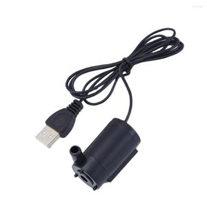 Accesorios de bombas de aire DC 3V5V6V Bomba de motor sin escobillas de bajo ruido Mini micro sumergible Pequeña fuente de alimentación USB de agua para flores de fuente