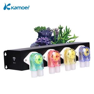 Luchtpompen Accessoires Kamoer F4 PRO WiFi Peristaltische Doseerpomp voor Marine Koraalrif Aquarium Zoutwater Tank 230628