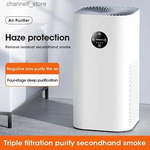 Purificadores de aire Purificador de aire True H13 HEPA y filtros de carbono Purificador de aire eficiente Difusor de aroma para el hogar OfficeY240329
