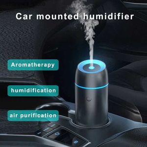 Luchtreinigers Auto gemonteerde aromatherapie machine auto aromatherapie bevochtiging luchtreiniger intelligente USB in auto aromatherapie diffuserY240329