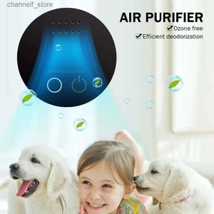 Purificateurs d'air Déodorant Purificateur d'air polyvalent Déodorant efficace Alimenté par USB/batterie Convient pour armoire réfrigérant voiture salle de bainY240329