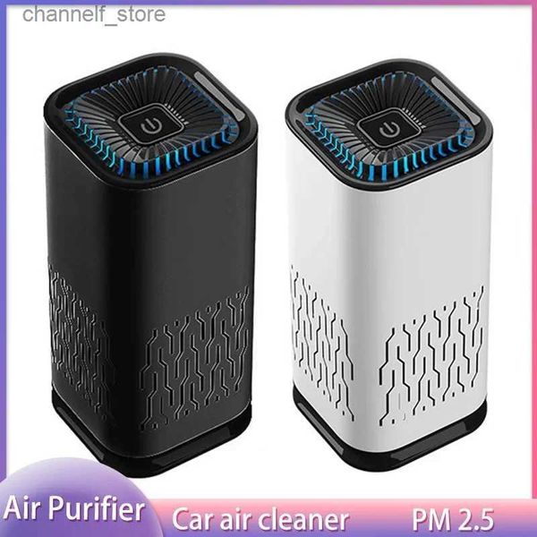 Purificateurs d'air Youpin – purificateur d'air de voiture, nettoyeur de véhicule domestique, désodorisant, câble USB HEPA, élimine les odeurs de fumée, purificateurs de bureau compacts NewY240329