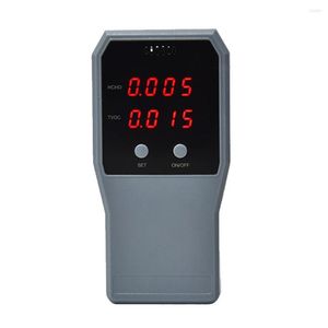 Luchtkwaliteit Monitor Formaldehyde Detector vervuiling Meter Indoor Hcho TVOC Tester Real Time met LCD -scherm