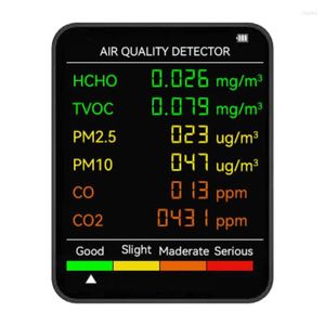 Moniteur de qualité de l'air Détecteur de formaldéhyde Compteur de pollution Détecter le test Intérieur