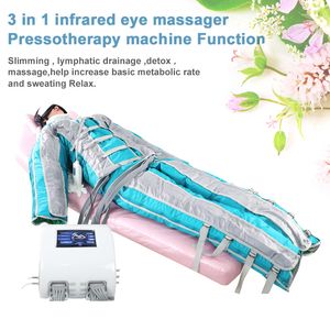 Pression des ondes d'air Drainage lymphatique Masseur complet du corps Thérapie sous vide Machine de pressothérapie Relaxation musculaire Massage du corps de la taille des jambes