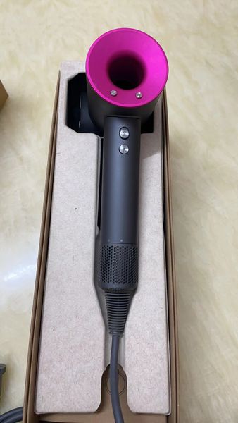 Enveloppe d'air But Butt Travel Hair Dryer Cold 1: 1quiet 5 in 1 Rotation Connected Builles de modélisation du salon Conception de moteur à ions négatif