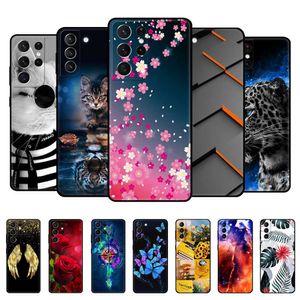 Pour Samsung Galaxy S21 | S21 + Plus Ultra FE 5G Coque Silicone Coque Souple Bumper Noir Tpu Case