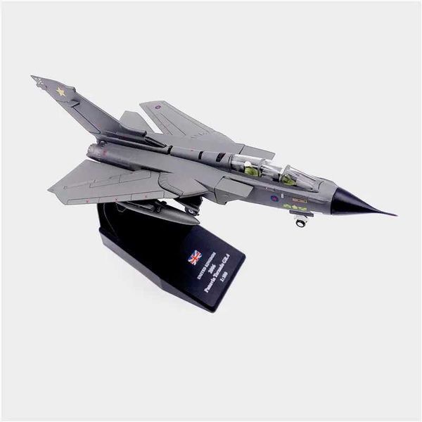 Aircraft Modle 1/100 Escala Royal Air Force Panavia Tornado GR4 Modelo de aeronaves Serie de juguetes para niños Entrega gratuita S2452089