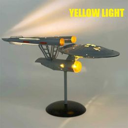 Aircraft modle 1 1000 Star Trek Enterprise Model Metal Aircraft Aircraft Soucoucer Noms Nom avec un modèle de modèle collectif Light Starship S2452022