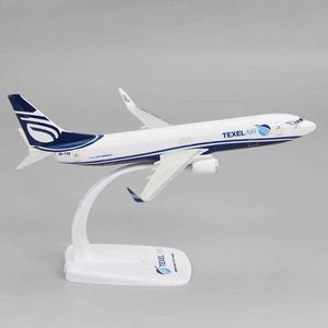Aircraft Modle 1 200 B737-800 Texel Air Australasia Assing ABS Plastic Airplane Model Toys Aircraft Plane Model Toy Assembly pour la collection Y240522