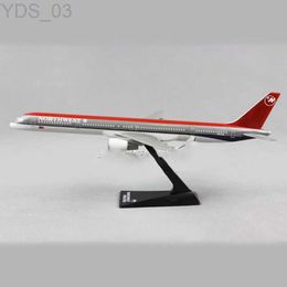 Modèle d'avion 1/200 échelle Northwest Airlines B757-300 modèle de simulation de matière plastique avion assemblé avion jouet affichage Collection YQ240401