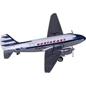 Aircraft Modle 1 400 Schaal AC411116 Northeast Airlines Curtis C-46 N4718N Avion Metal Miniatures Aviacion Aircraft Model Boys Toy S2452204