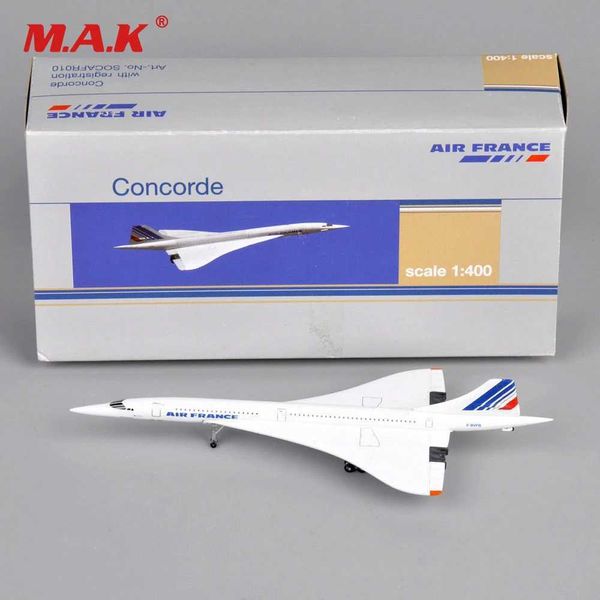 Aircraft Modle 1 400 Aircraft France 1976-2003 Minion Mini Die Modèle en métal Cast Modèle Childrens Gift Ajout Concorde Aircraft S5452138