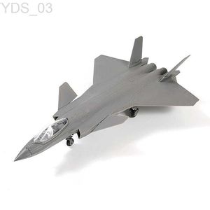 Vliegtuigen Modle 1/72 China PLA J-20 Vijfde Generatie Stealth Fighter Lijm Gratis Quick Spell Model Grand Parade Vliegtuig Model speelgoed YQ240401