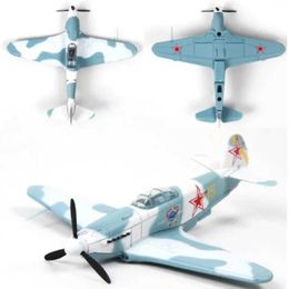 Aircraft Modle 1/72 Scale Yakovlev YAK-3 Guerre mondiale Union soviétique Navy Armée Fighter Aircraft Modèles pour enfants adultes Toys Military Y240522