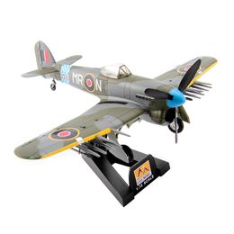 Aircraft Modle 1/72 Typhoon MKIB SW409 Fighters 245 Squadron Aircrafts WWII Plane Model Model Kids Toys for Collection 230426