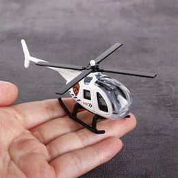 Aircraft Modle 1 Nieuwe Childrens Helicopter Toy Alloy Airplane Airplane Model Simulation Metal Flight Model Toy Sound en Light Childrens Cadeau S5452138