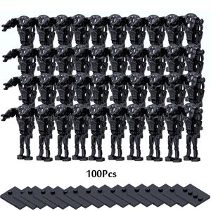 Modèle d'avion 100 pièces Lot Battle Droid K2 SO Combat Robot briques ensemble modèle blocs de construction pour enfants cadeau d'anniversaire jouets 231030