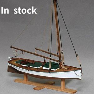 Modèle d'avion 135 modèle de bateau en bois plat bricolage à la main bateau de pêche modèle Kit assemblage jouets garçon cadeau 231026