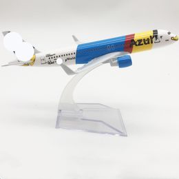 Modèle d'avion 16CM, avion brésilien Azul, compagnies aériennes brésiliennes A320, avion en métal, cadeau pour enfant, modèle d'avion à collectionner, 230915