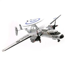 Modèle d'avion 172 modèle d'avion états-unis E2C Hawkeye aéroporté assemblage d'alerte précoce bricolage jouets militaires 231118