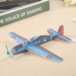 Aircraft modle 1pcs couleurs aléatoires avions jouets enfants bricolage Assemblage du modèle avion de sécurité mousse amorti