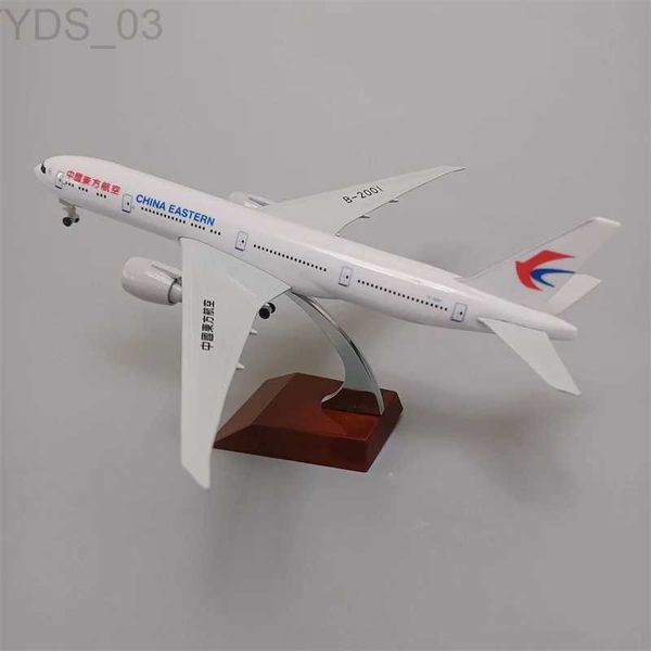 Modèle d'avion 20 cm en alliage métallique Air China Eastern Boeing 777 B777 Airlines modèle d'avion moulé sous pression modèle d'avion avec trains d'atterrissage YQ240401