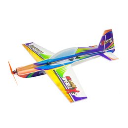 Vliegtuigen Modle 3D Flying Foam PP RC Vliegtuig Xtreme Sport Vliegtuig Model 710mm28" Spanwijdte Kit Hobby Speelgoed Lichtste Binnen Buiten 230725