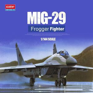 Aircraft Modle Academy 12615 Plastic Model 1/144 Schaalvliegtuigmodel MiG-29 Frogger Fighter Assembly Model voor militair model Hobby Collection 230814