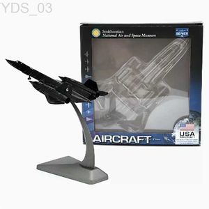 Modèle d'avion AF1 jouet à réaction en alliage métallique moulé sous pression 1 200 échelle SR-71 SR71 modèle d'avion Blackbird jouet pour Collection YQ240401