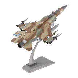 Modèle d'avion Modèle d'avion F-16I F16D Fighting Falcon Diecast 1 72 avions en métal avec supports Playset Modèle d'avion Fighter Aircraft 230712