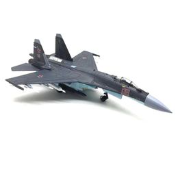 Aircraft Modle Legering Russische vliegtuigmodel SU-35 Series Decoratie Display Decoratie Fighter Model gebruikt voor plankbar Familie Verjaardagsgeschenken S2452022