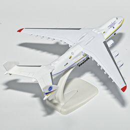 Vliegtuig Modle Antonov-an225 1/400 Miniatuur 20 Cm Metalen Gegoten Vliegtuig Model Grote Transport Vliegtuigen Collectie Kinderspeelgoed Voor jongens 230803