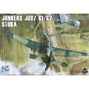 Vliegtuigen Modle Border BF-002 1/35 JUNKERS JU-87 G1/G2 Stuka Model Kit Nee Figuur 230814