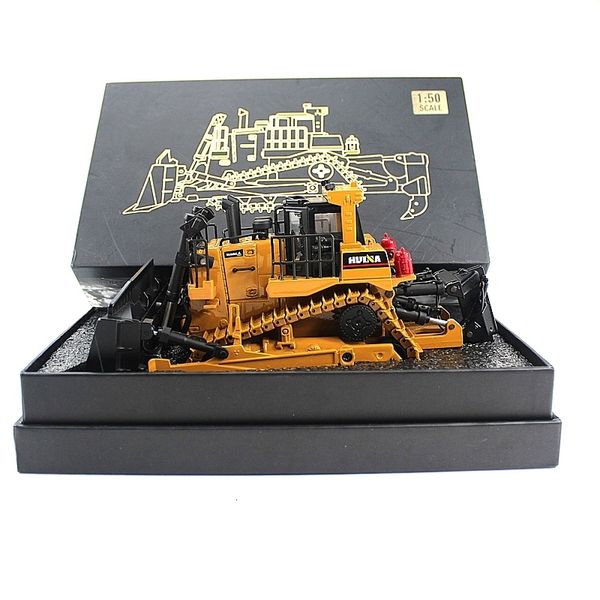 Avion Modle Crawler Bulldozer Modèle Alliage Moulé Sous Pression 1 50 Suivi Ingénierie Piste Voiture Haute Simulation Collection En Métal Jouets Pour Garçons Enfant Cadeau 230710