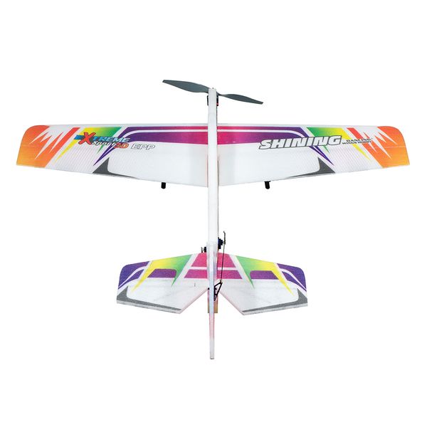 Modelo de avión alas de baile Hobby EPP espuma 3D movimiento Control remoto modelo avión brillante KIT 980mm envergadura modelos juguetes regalos 230801