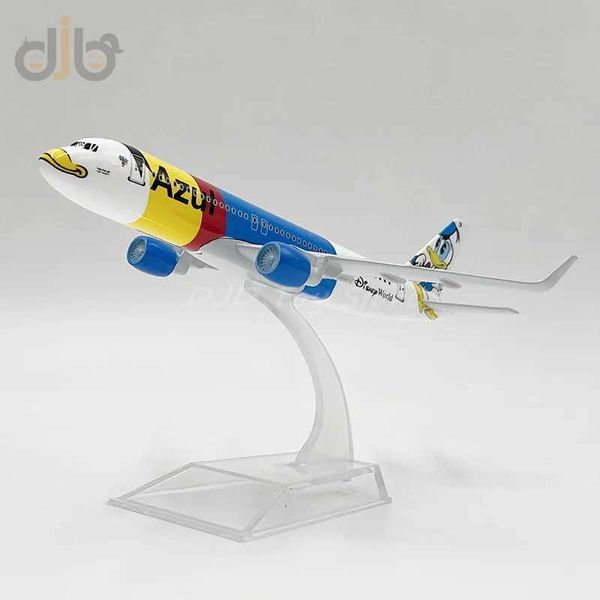 Aircraft Modle Die Cast Metal Model Airplane Toy 16cm A320 Azul Brazilian Airlines Mini Replica S2452089