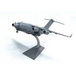 Modelo de avión, aleación de Metal fundido a presión, escala 1 200, Ejército de EE. UU. C17 C-17, réplica de avión de transporte, modelo de aleación, juguete para colección 230718