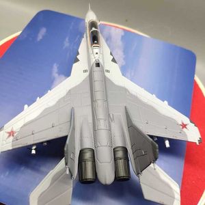 Affichage et collection de modle d'avion de jouets de modèle de chasse MIG35 dans l'échelle 1/100 pour le point de support russe MIG-35 Fighter Model Toys S5452138